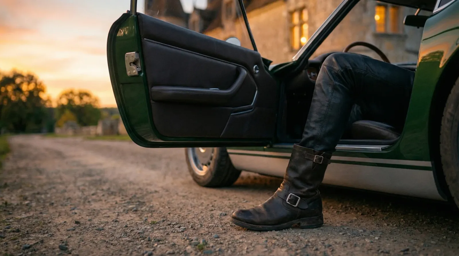 AI car ad for a car that is still in the production process