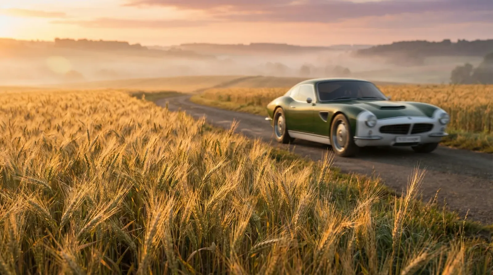 AI car ad for a car that is still in the production process