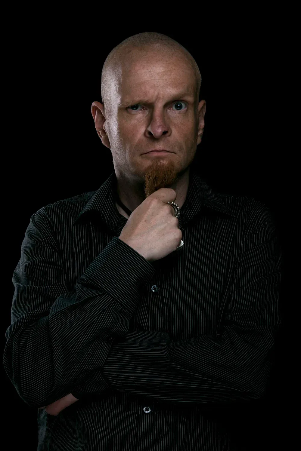 Men's portrait session in the Riga studio, photo 7