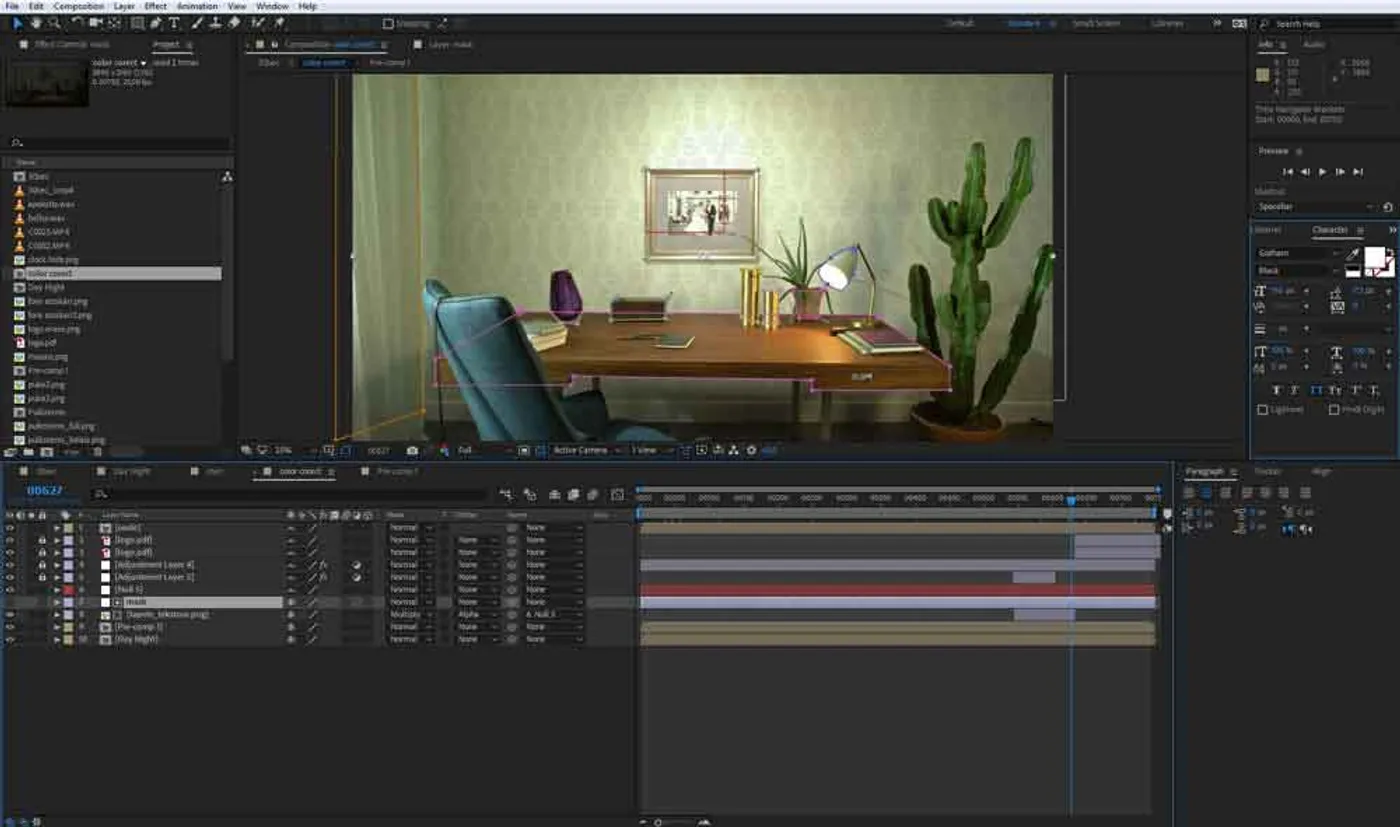 Kompozīcija After Effects