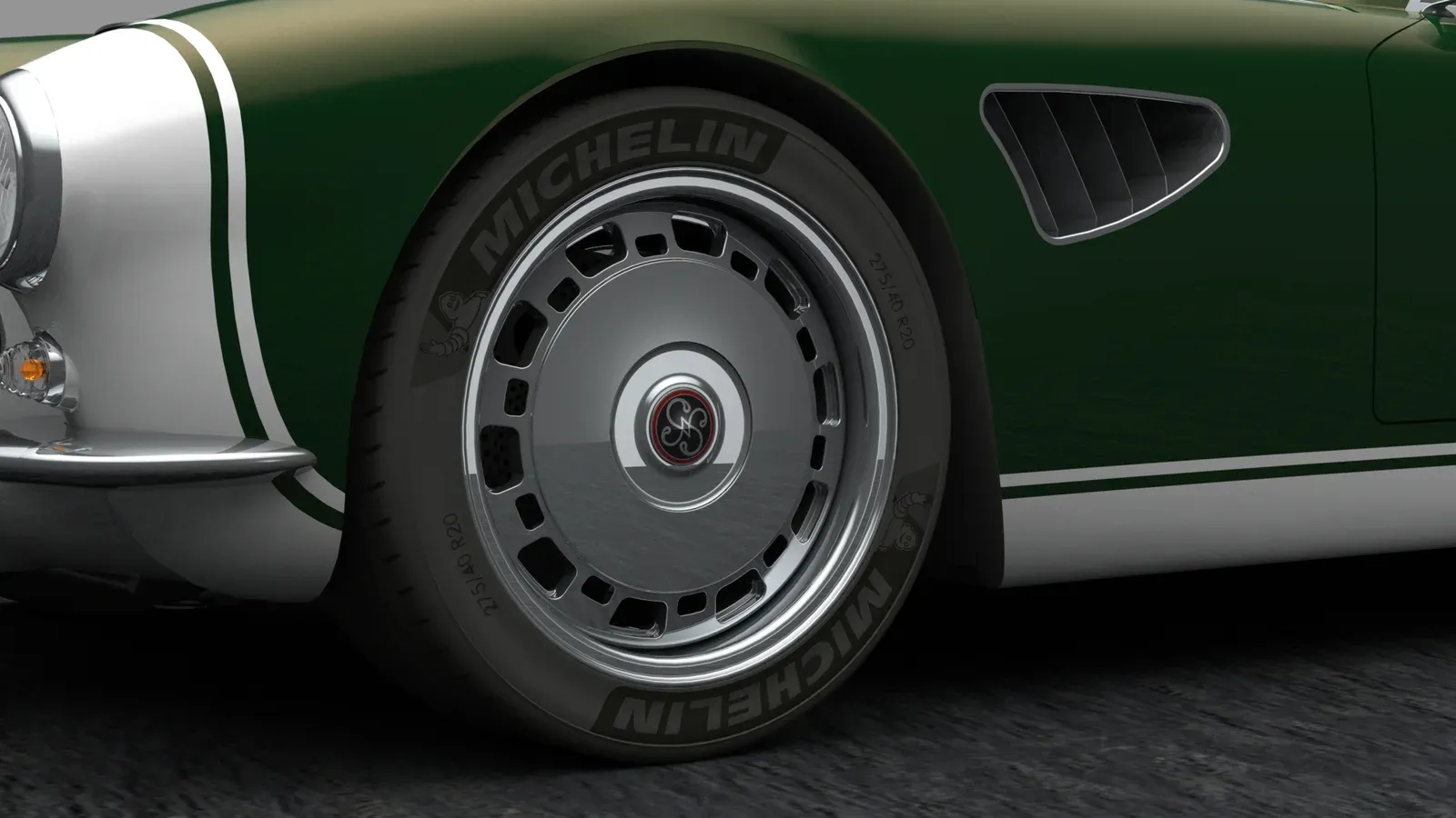 AI car ad for a car that is still in the production process