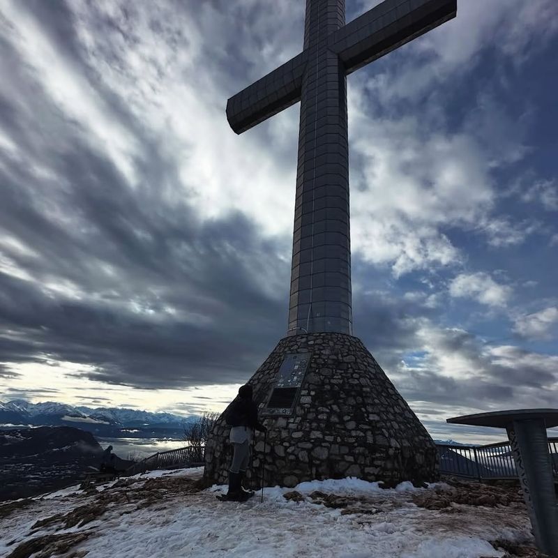 Le Sommet De La Croix du Nivolet