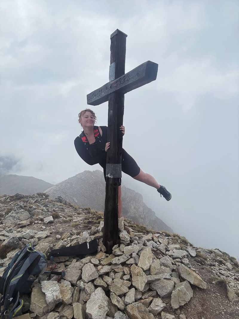 Le Sommet De La Croix De La Cime 