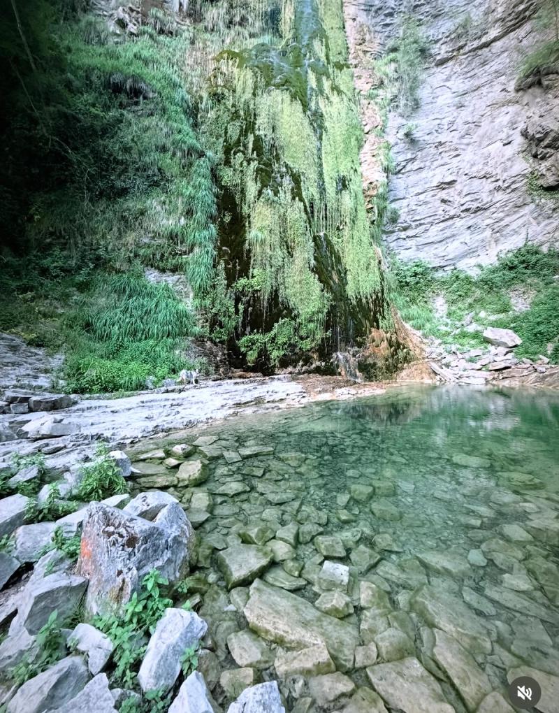 La Cascade De La Peïra 
