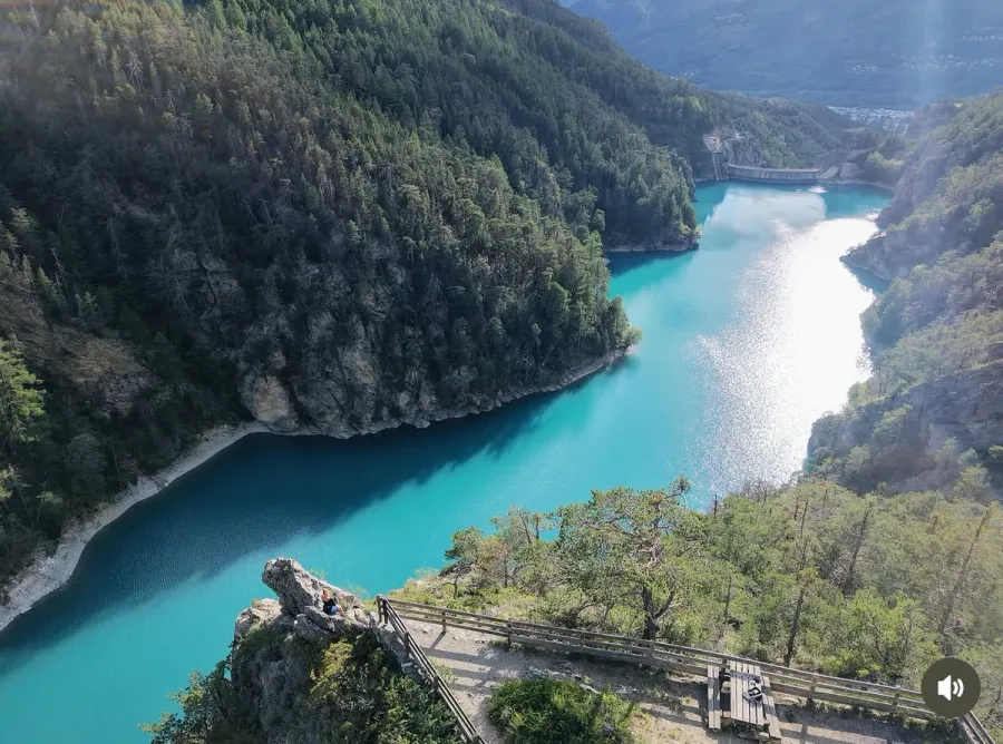 Image Le Lac (Barrage) Pont Baldy