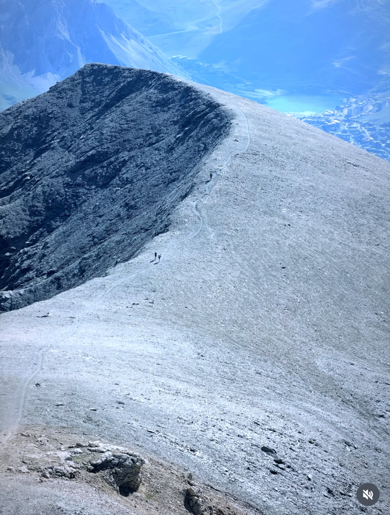 Le Sommet De l'Aiguille  De La Grande Sassière 