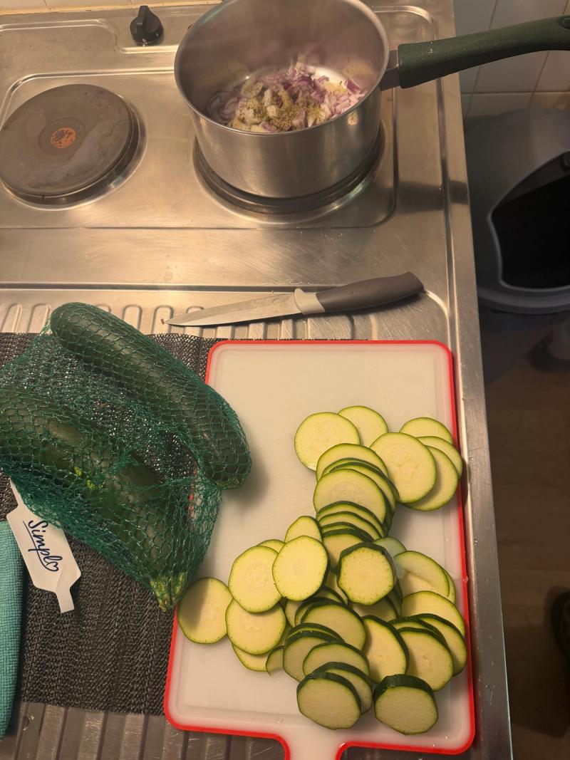 Le Gratin De Courgette Au Bleu Du Queyras 
