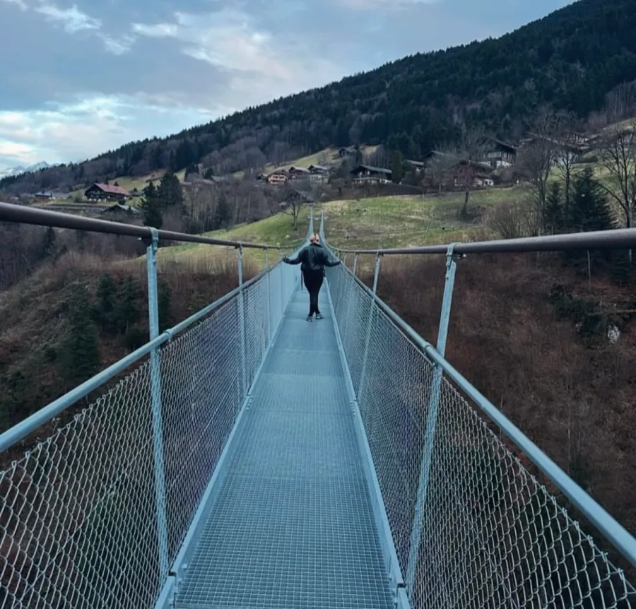 Image La Passerelle De Troistorrents