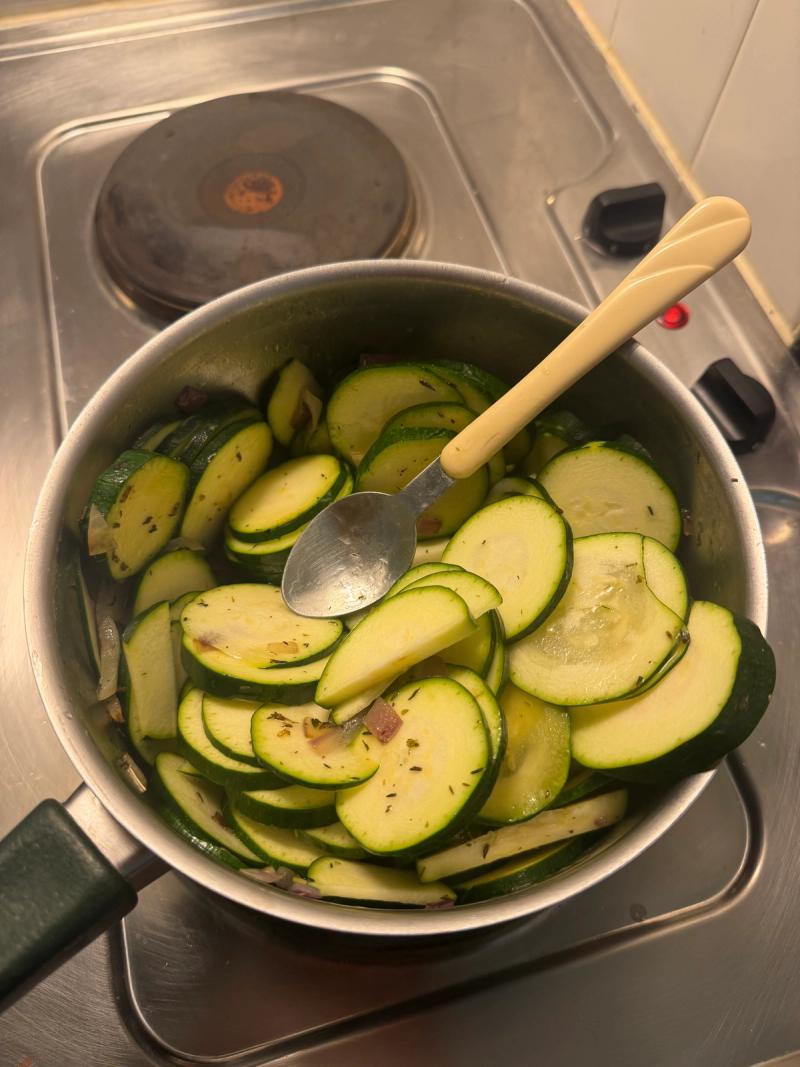 Le Gratin De Courgette Au Bleu Du Queyras 