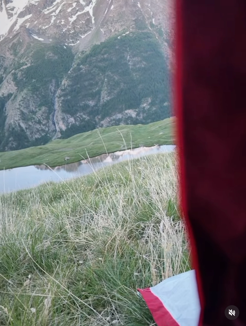 premier Bivouac solo Au Lac Du Pontet 