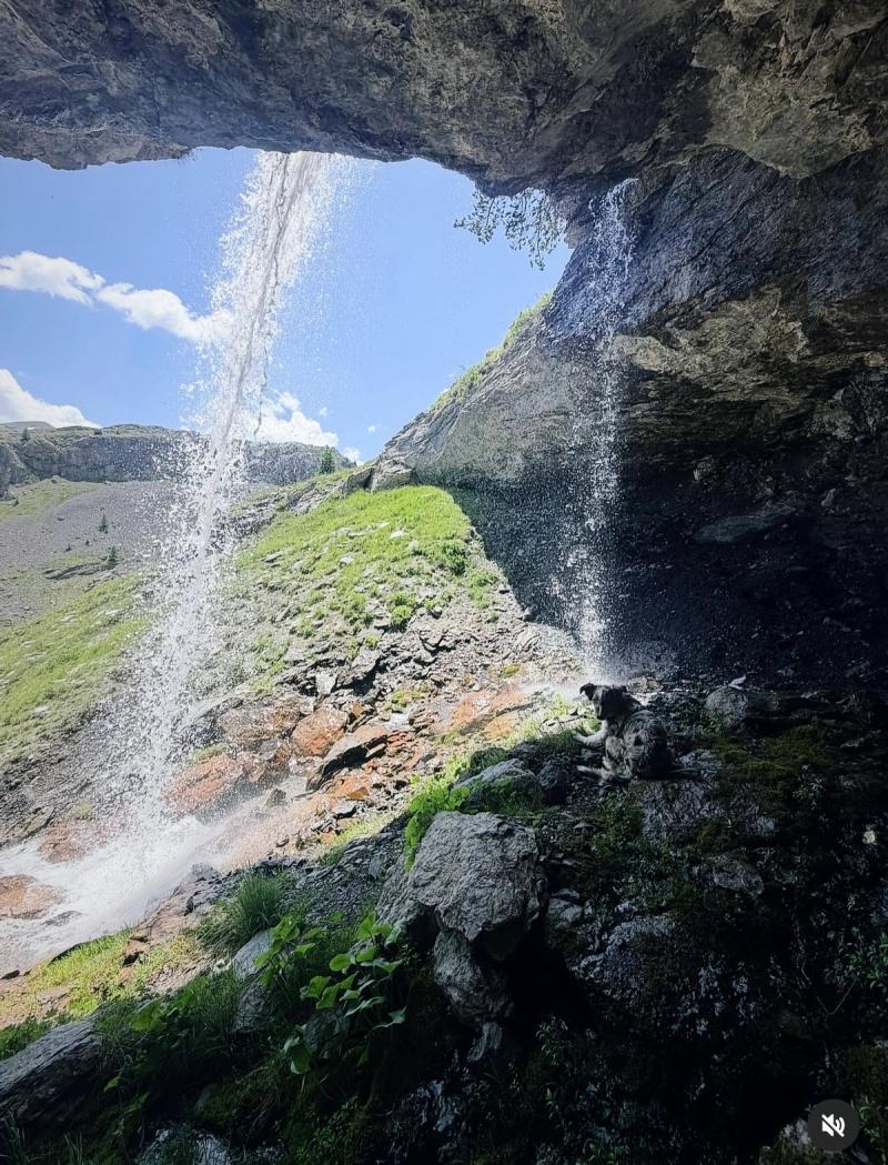 La Cascade Du Col De La Bonette 