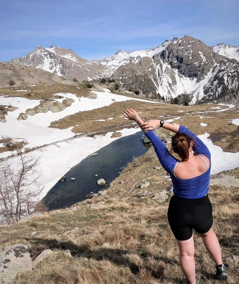 Le Petit Lac Du Col De La Cayolle