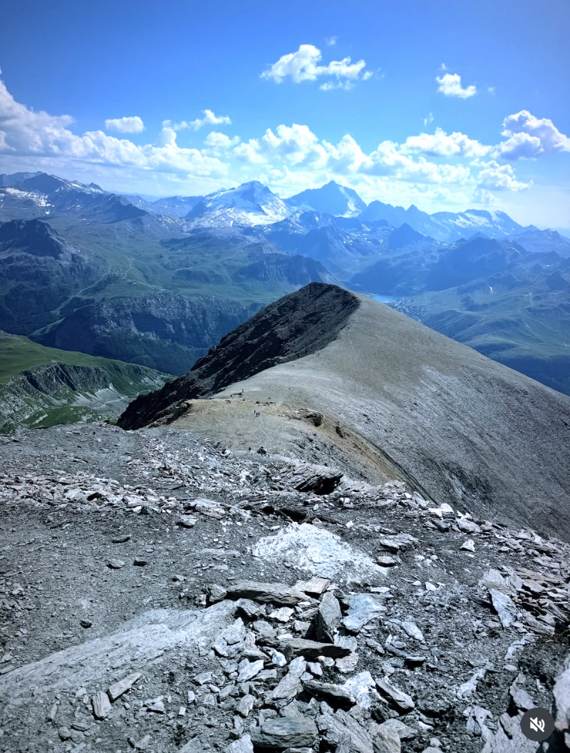 Le Sommet De l'Aiguille  De La Grande Sassière 