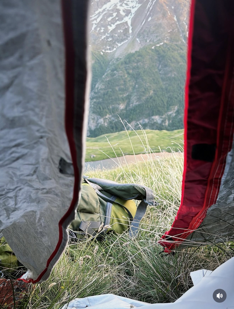 premier Bivouac solo Au Lac Du Pontet 