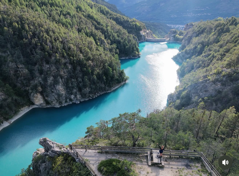 Le Lac (Barrage) Pont Baldy