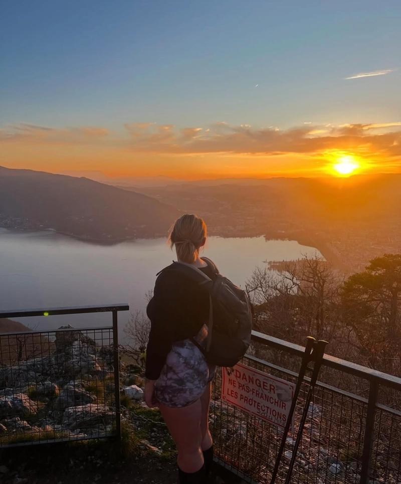 Sunset Lac d'Annecy 