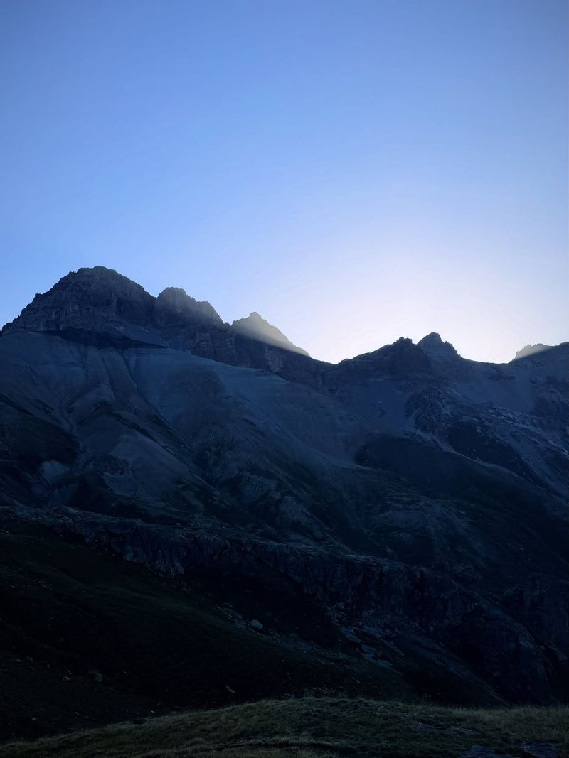 Bivouac Solo Au Col Du Galibier  Versant Sud 