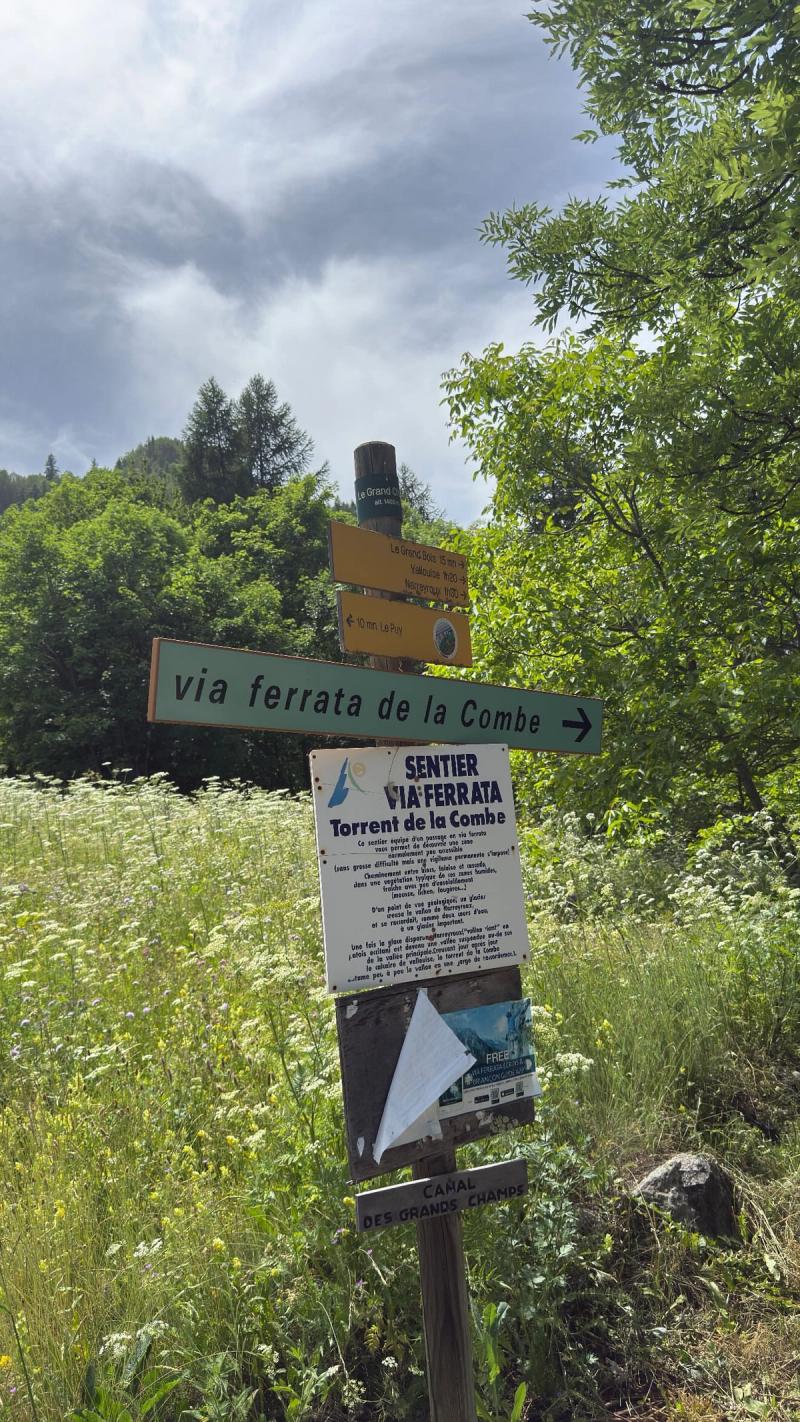 La Via Ferrata de La Combe