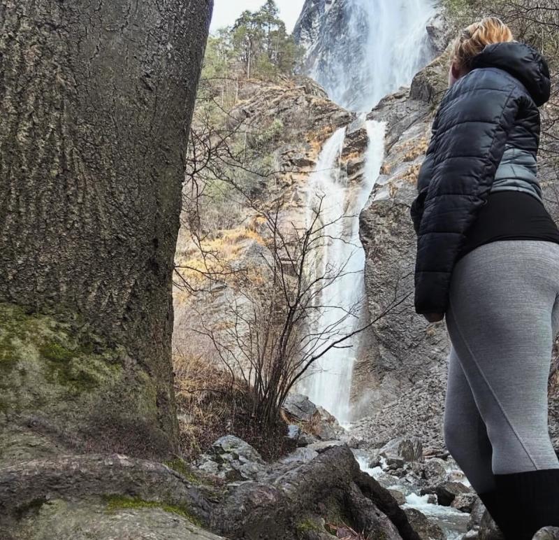 La Cascade De L'arpenaz 