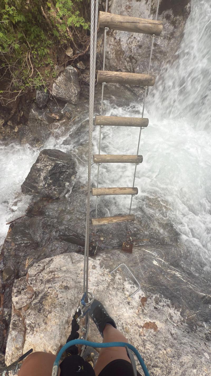 La Via Ferrata de La Combe