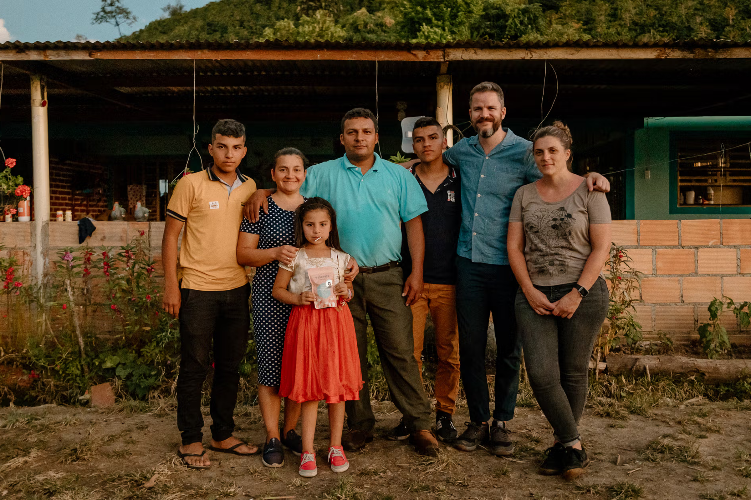 The Divino Nino team with Crystal and Evan from Passenger