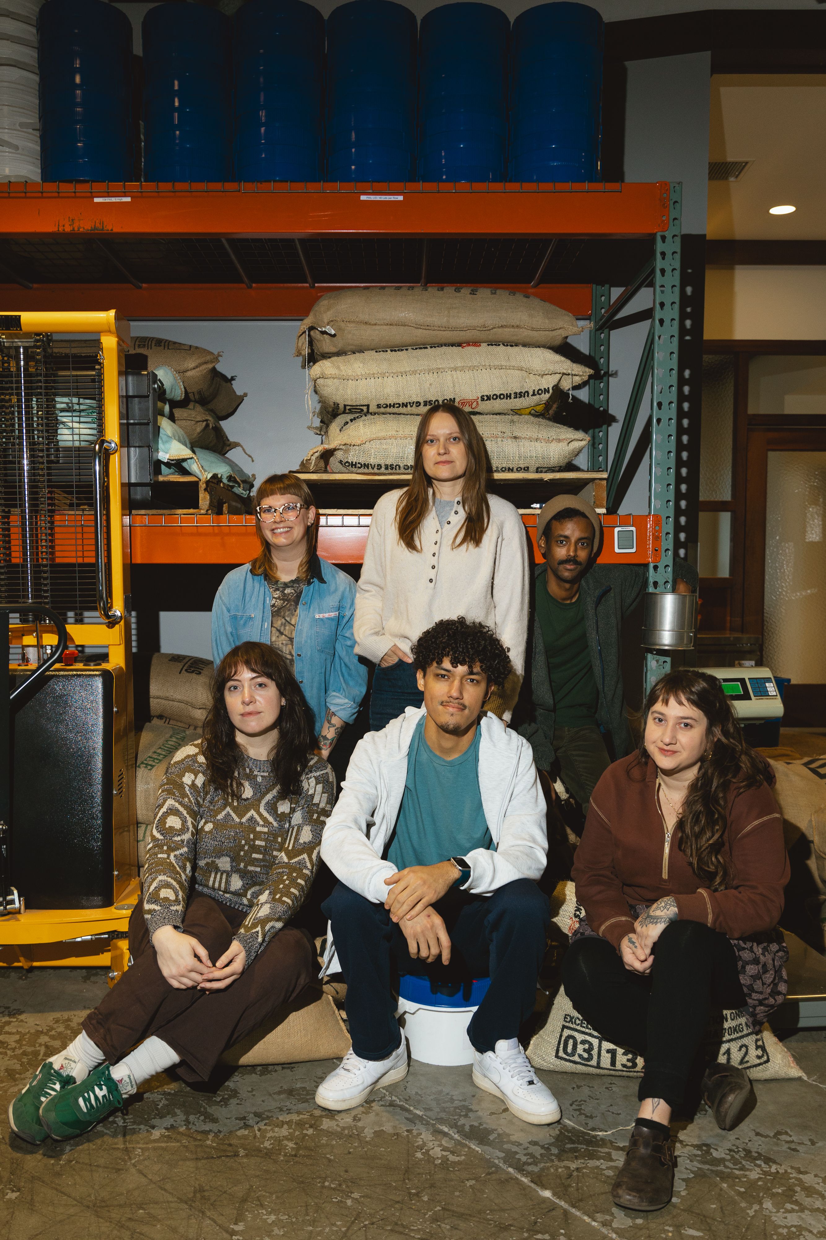 Top row (left to right) Alicia McCrady, Bethany Holler, Nate Assega. Bottom row (left to right) Anna Kachelries, Keny Enriquez, Laura Phillips