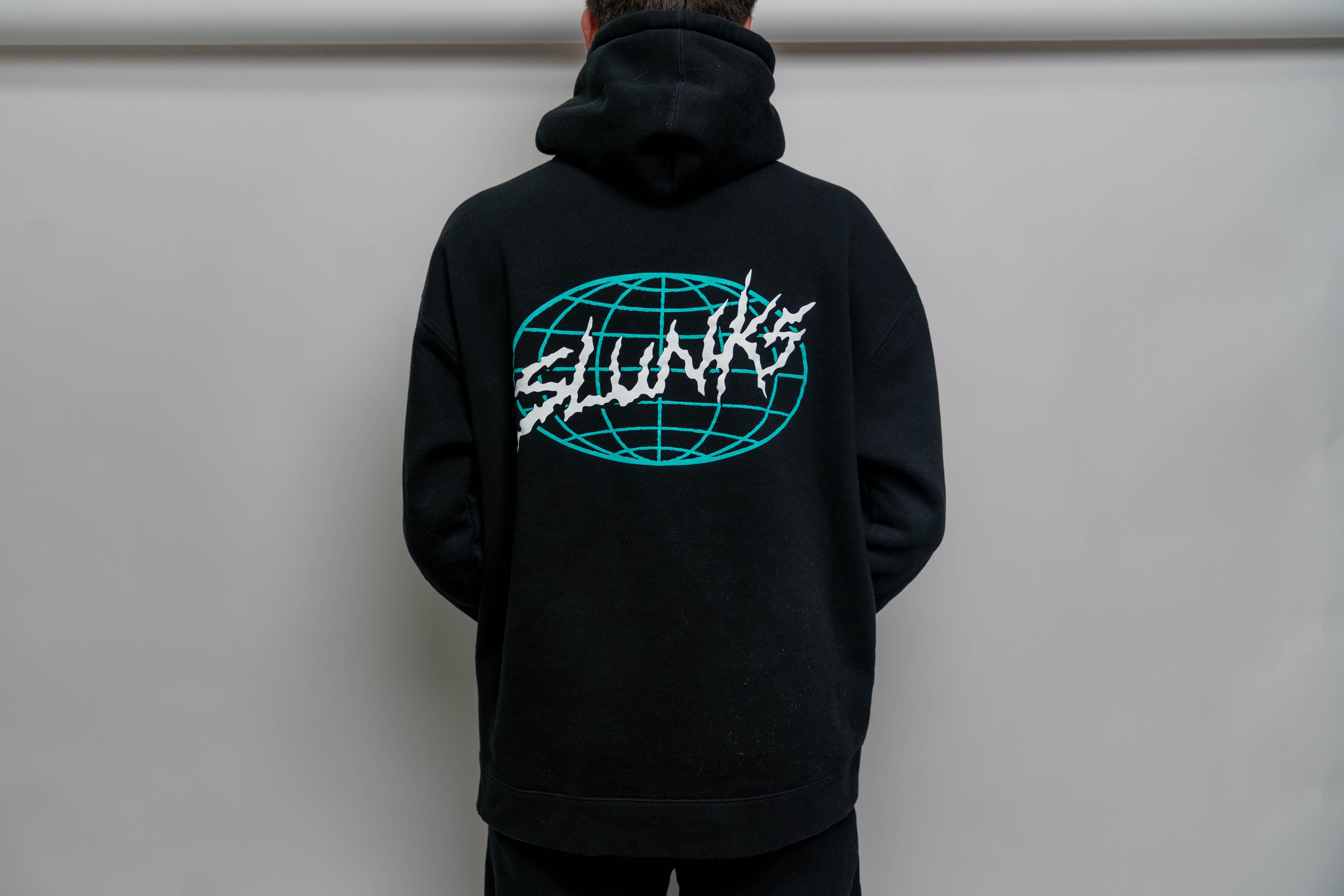 Slunks hoodie back