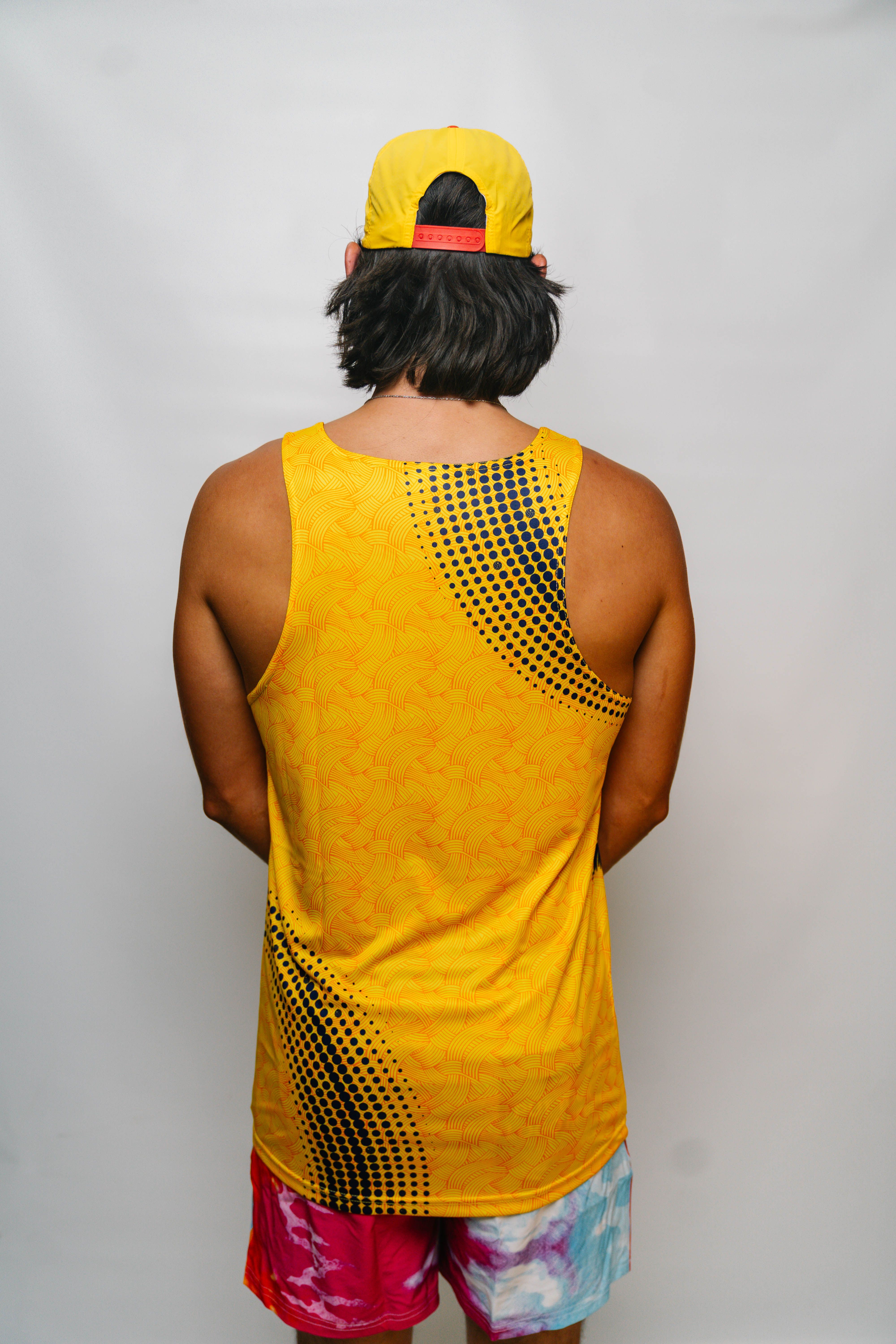 beach jersey on body, backside