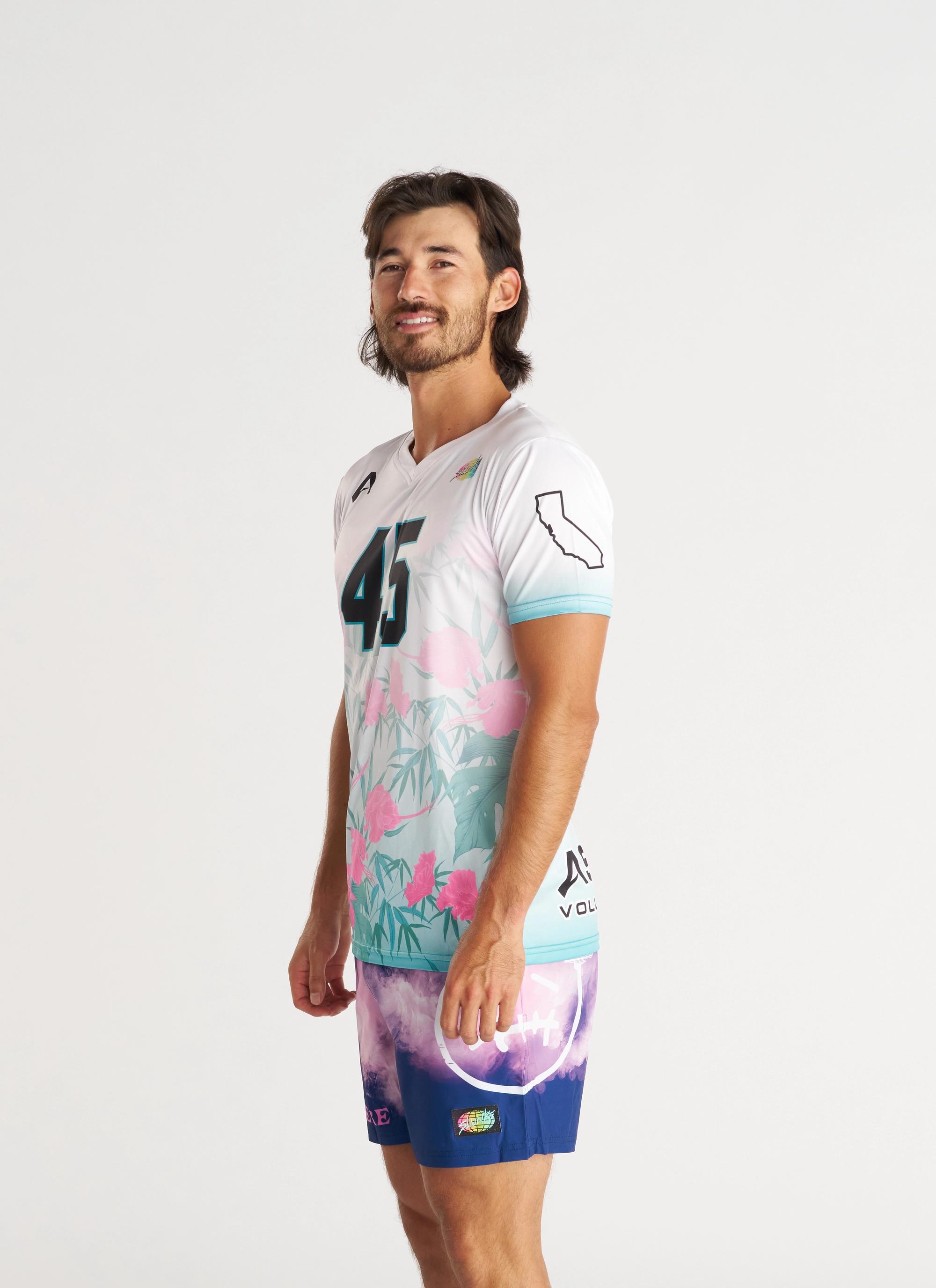 Front jersey on body