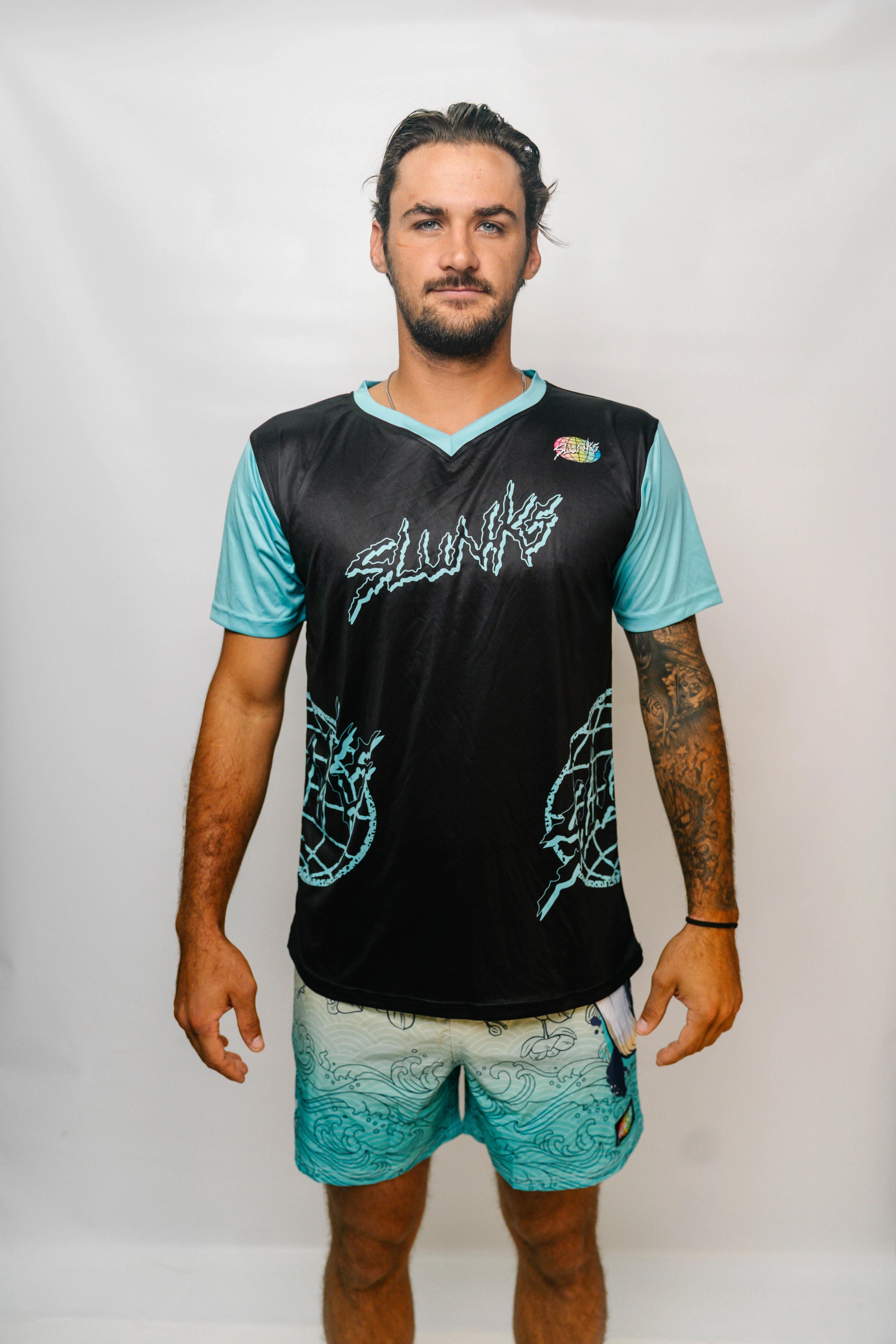 Front jersey on body