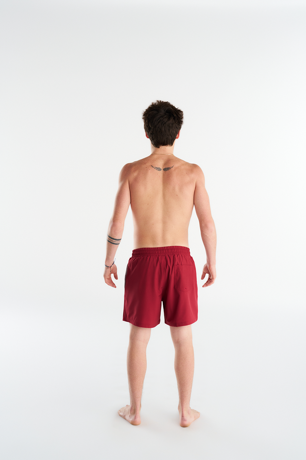 red nonmetal backside