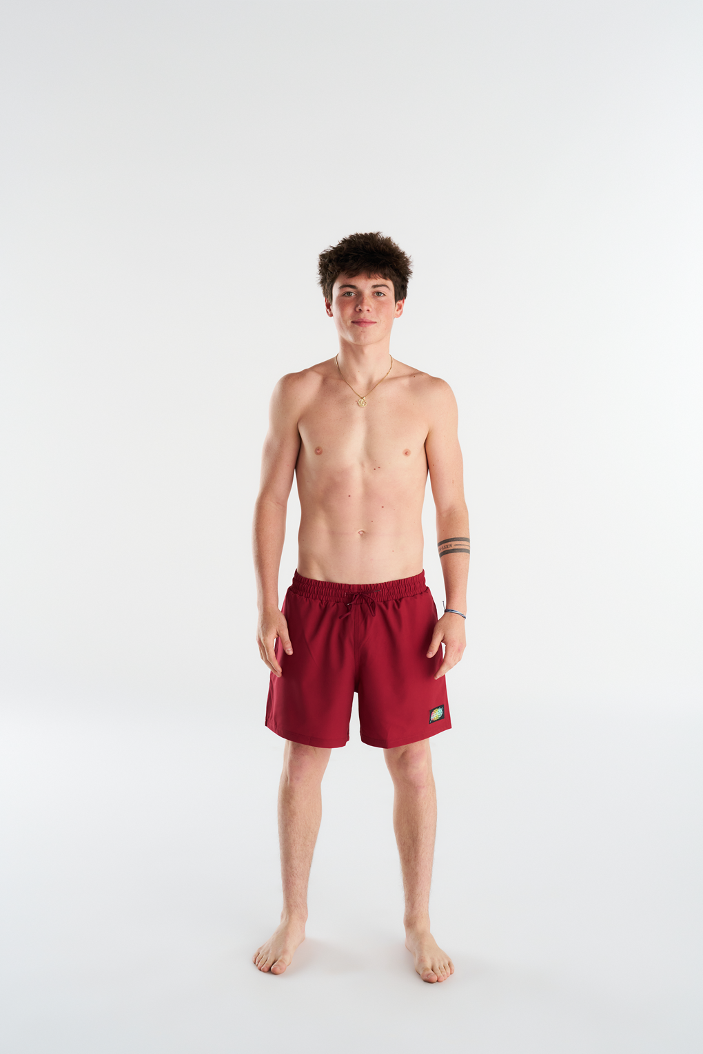 red on body