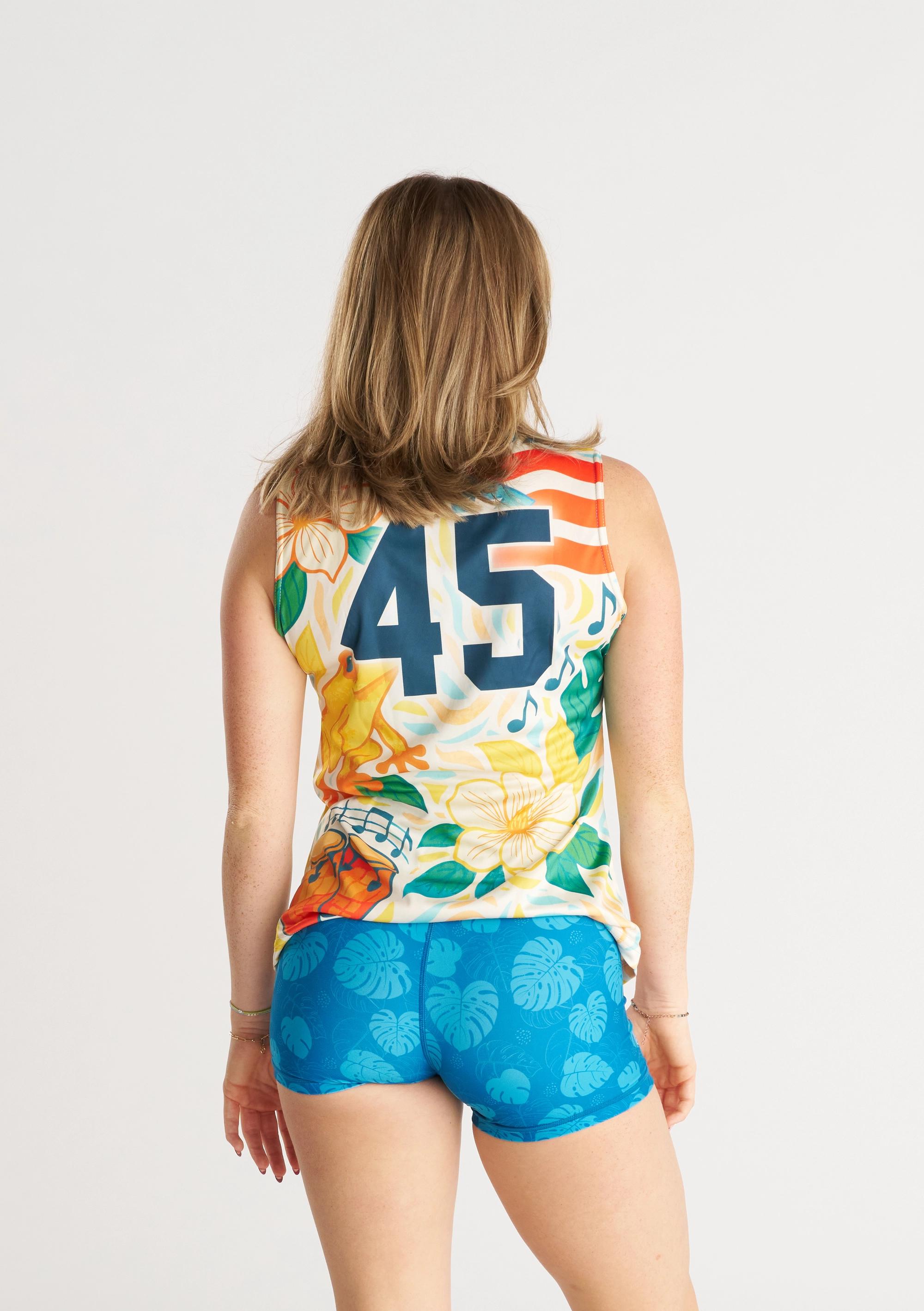 Womens Sleeveless Jersey with matching short