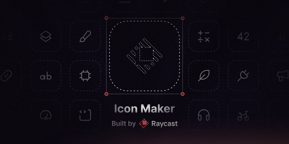 Screenshot of Icon Maker by Raycast