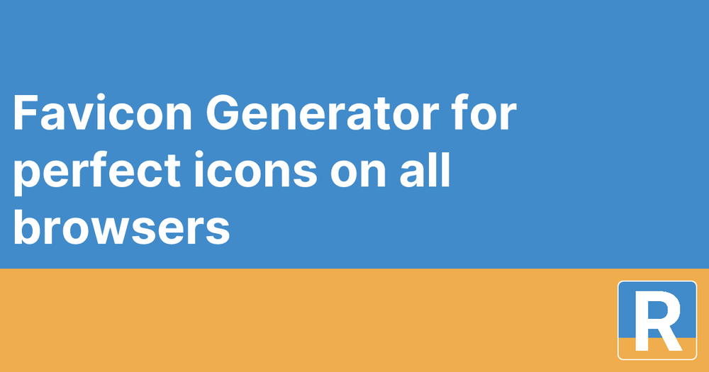 Screenshot of RealFaviconGenerator