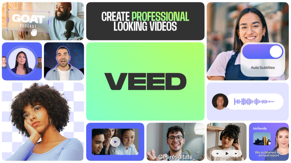 Screenshot of VEED.IO