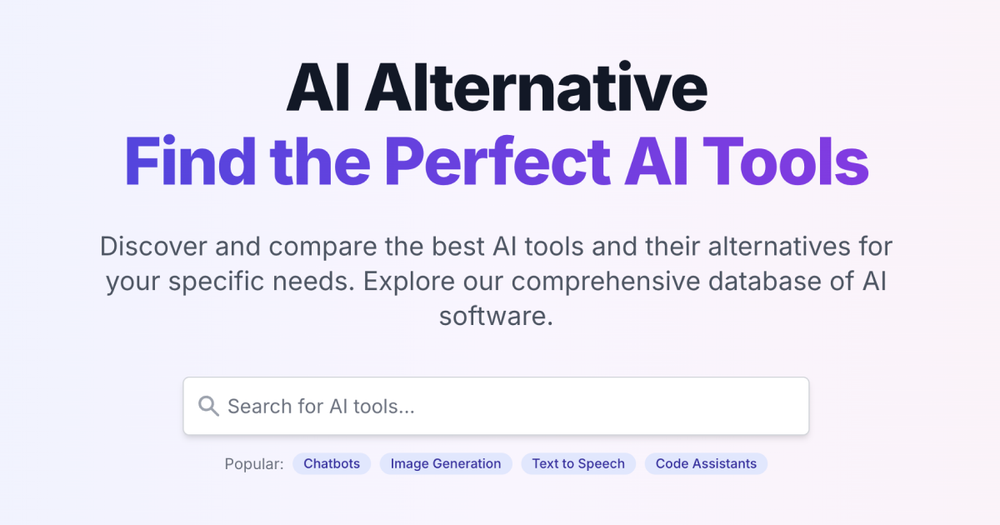 image of AI Alternative
