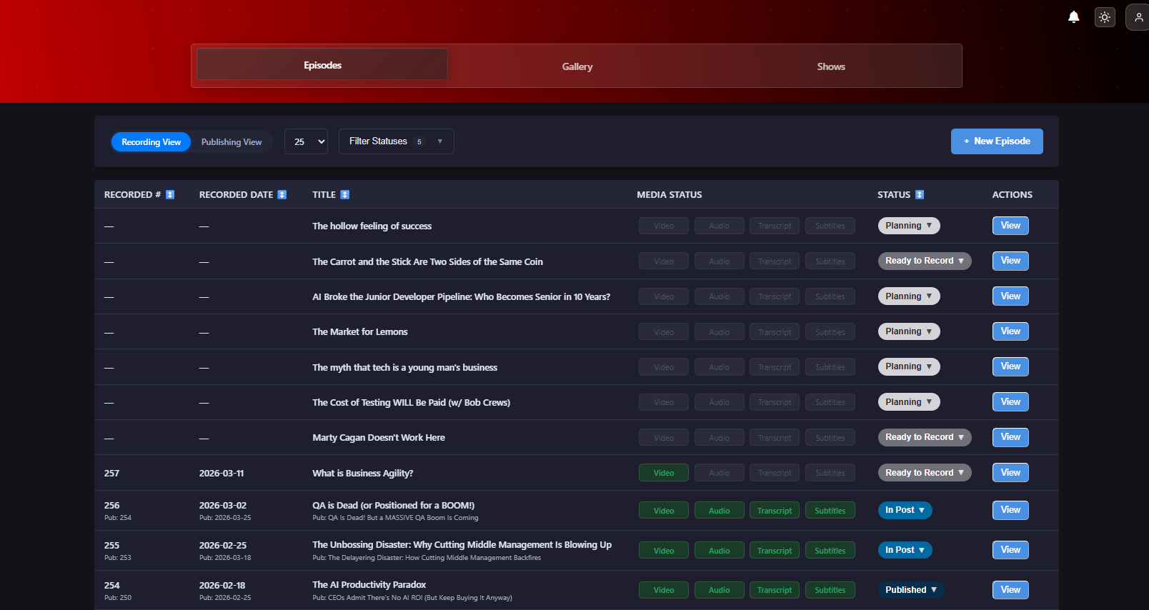 ShowMuse is Open for Business