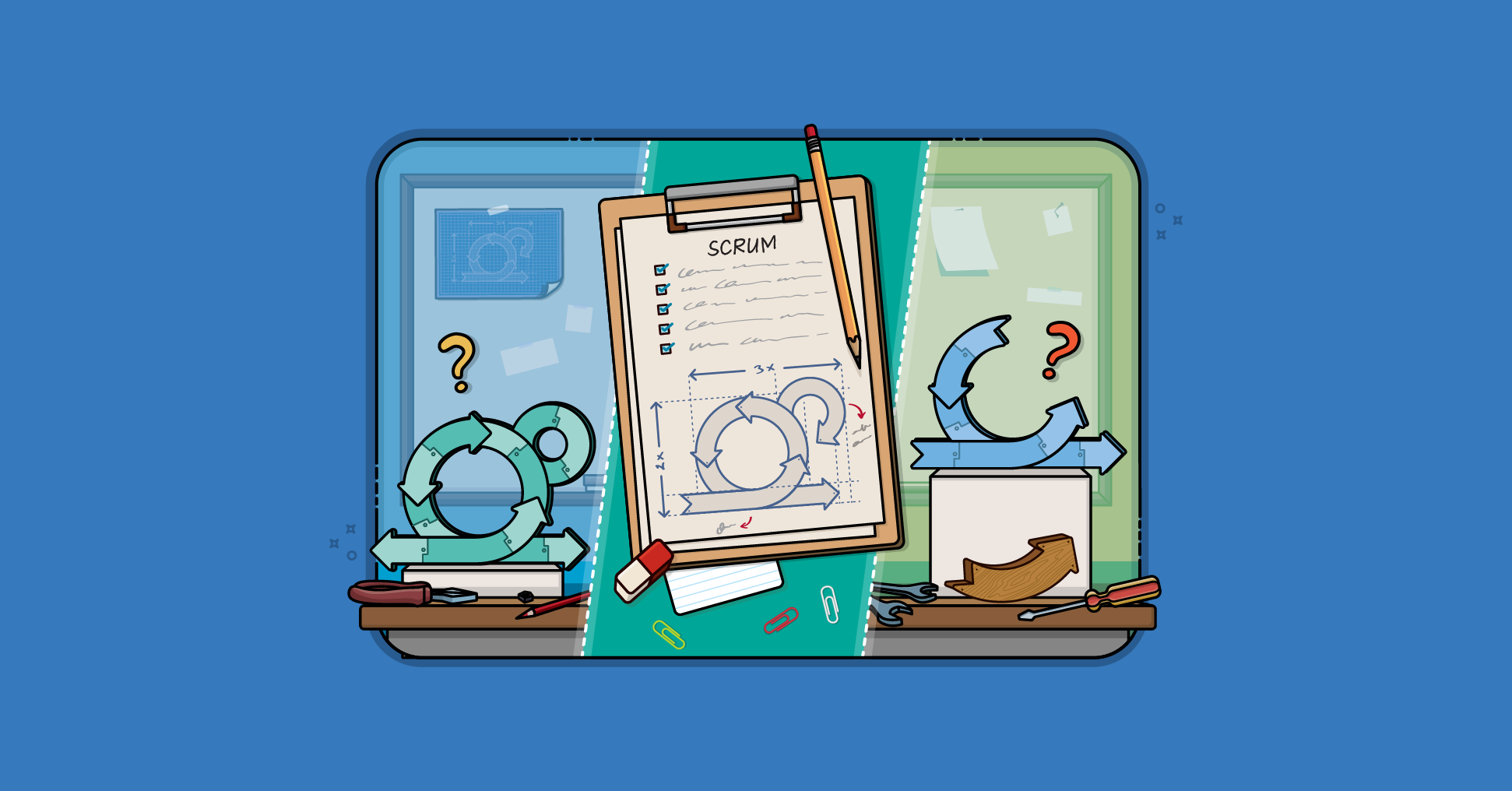 Article artwork for Are You Really Doing Scrum? A Practical Scrum Litmus Test.
