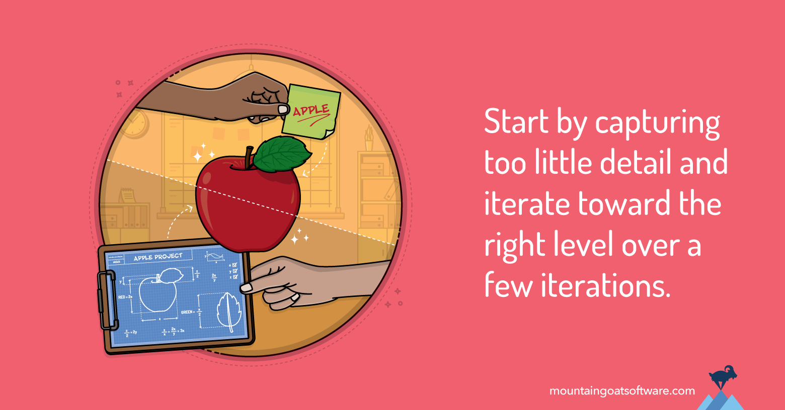 Quote card for How Detailed Should a User Story Be?