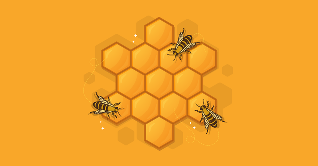 Beehive illustrating self-organizing teams.