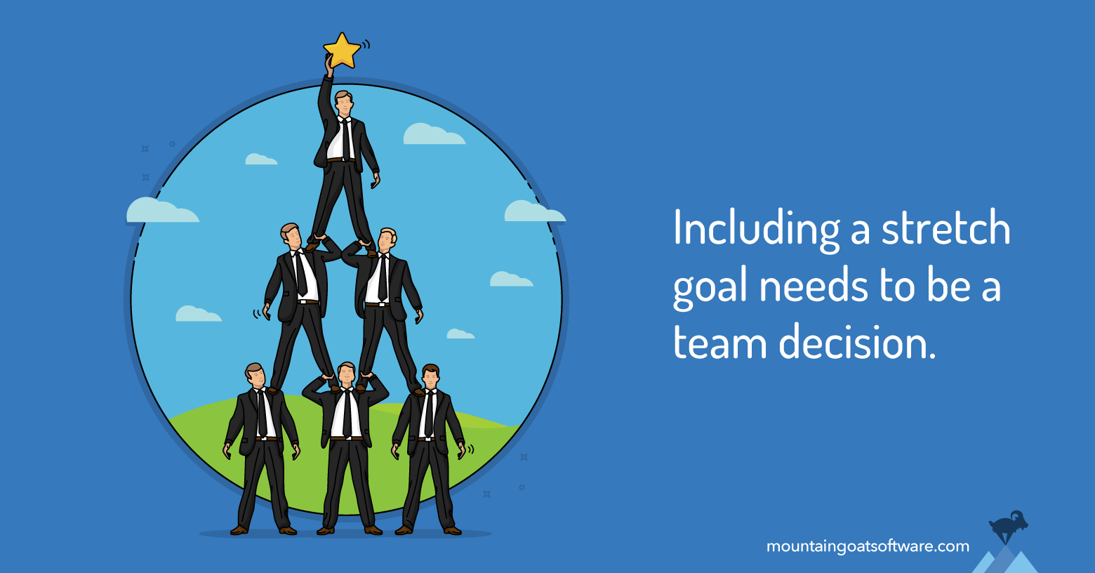 Quote card for Should Scrum Teams Include a Stretch Goal In Their Sprints?
