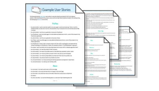 200 User Story Examples