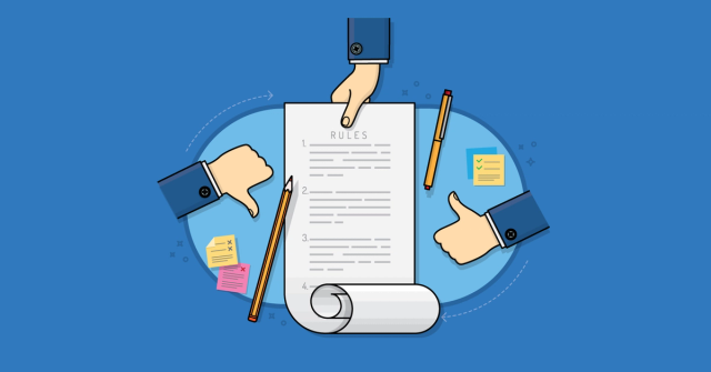 Article artwork for Placing Rules on Self-Organizing Teams.