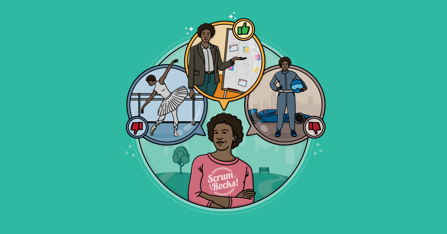 Article artwork for 7 Questions to Determine if Being a Scrum Master Is Right for You.