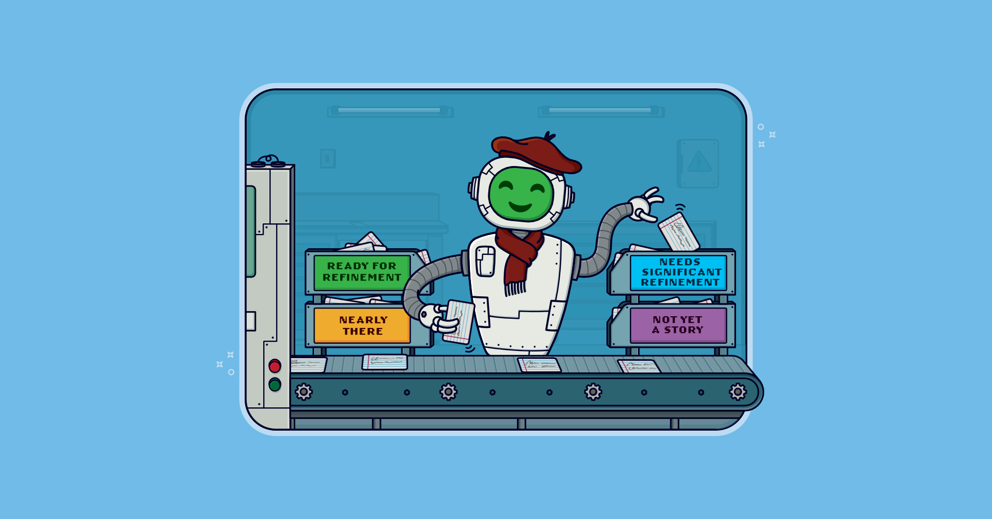 Article artwork for How the Story Critic AI Skill Helps Teams Write Better Backlog Items.