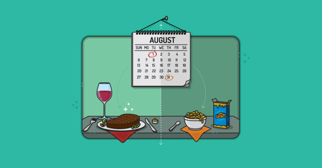 Calendar showing an added buffer during sprint planning.