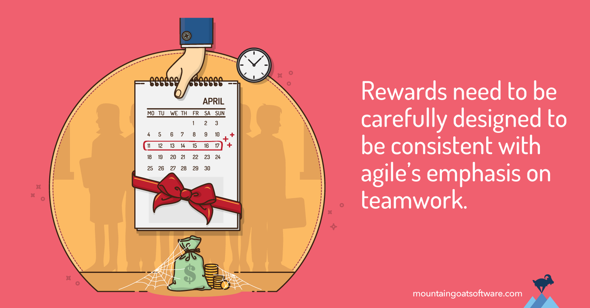Quote card for How to Reward Agile Teams.