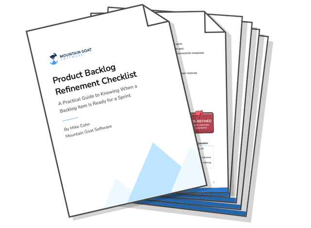 Product Backlog Refinement Checklist