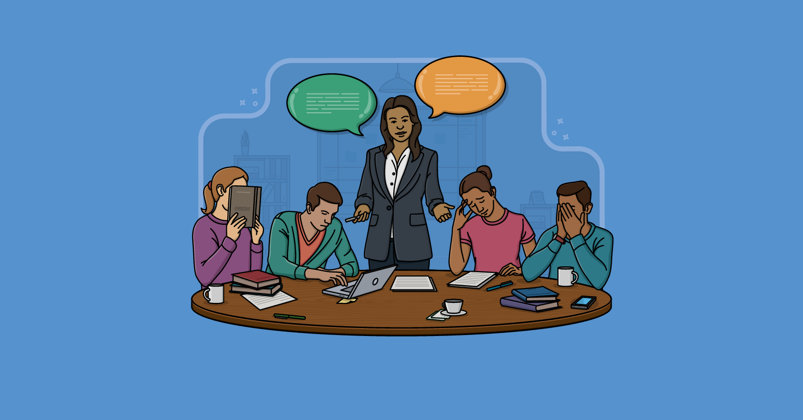 Article artwork for Retrospecting with a Quiet Team.